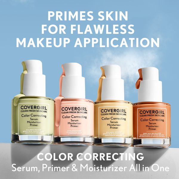 Clean Fresh Skincare Color Correcting Serum Moisturizer Primer - US 6654
