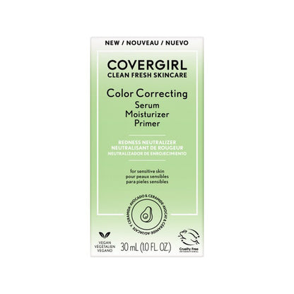 Clean Fresh Skincare Color Correcting Serum Moisturizer Primer - US 6654