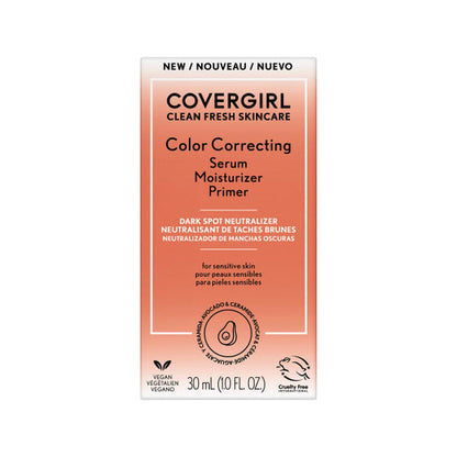 Clean Fresh Skincare Color Correcting Serum Moisturizer Primer - US 1595