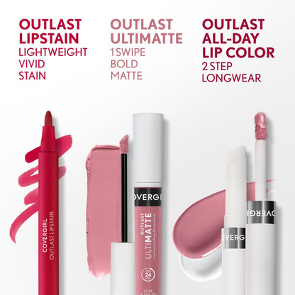 Outlast All-Day Lip Color With Topcoat - US 9789